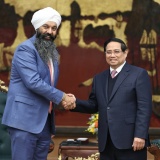 Thủ tướng Phạm Minh Chính tiếp Bộ trưởng Phát triển quốc tế Canada