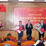 Hội nghị công bố Quyết định của Ban Bí thư về công tác cán bộ