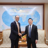 Phó Thủ tướng Hồ Đức Phớc tiếp Tổng Giám đốc Tập đoàn Prudential