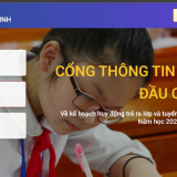 Hướng dẫn 5 bước đăng ký tuyển sinh đầu cấp trực tuyến tại TPHCM