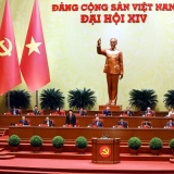 Thông cáo báo chí về ngày làm việc thứ hai Đại hội đại biểu toàn quốc lần thứ XIV của Đảng