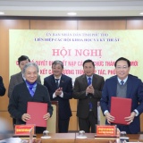 Hội Kinh tế Môi trường Việt Nam ký kết hợp tác với Liên hiệp các Hội Khoa học và Kỹ thuật Phú Thọ