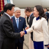Tổng Bí thư, Chủ tịch nước Lào bắt đầu thăm cấp Nhà nước tới Việt Nam