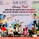 Truyền cảm hứng viết thư UPU từ vùng cao Tuyên Quang