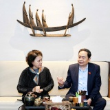 Chủ tịch Quốc hội Trần Thanh Mẫn thăm, tri ân nguyên Lãnh đạo Đảng, Nhà nước