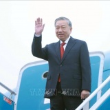 Tổng Bí thư Tô Lâm lên đường thăm cấp Nhà nước tới Lào