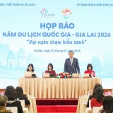 Gia Lai đăng cai năm Du lịch quốc gia 2026 với hơn 200 sự kiện trải dài suốt năm