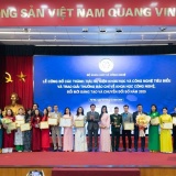 Vinh danh 22 tác phẩm báo chí xuất sắc về KHCN, ĐMST, CĐS