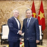 Tổng Bí thư Tô Lâm tiếp Trợ lý Ngoại trưởng Hoa Kỳ Michael DeSombre