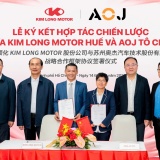KIM LONG MOTOR và AOJ Tô Châu hợp lực nâng tầm công nghiệp ô tô Việt Nam
