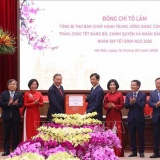 Tổng Bí thư Tô Lâm thăm, chúc Tết Đảng bộ, chính quyền và nhân dân Hà Nội