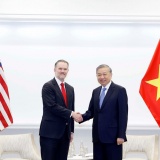 Tổng Bí thư Tô Lâm tiếp Trưởng đại diện Thương mại Hoa Kỳ Jamieson Greer