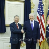 Tổng Bí thư Tô Lâm gặp Tổng thống Hoa Kỳ Donald Trump