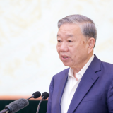 Tổng Bí thư Tô Lâm dự Hội nghị tiếp xúc giữa cử tri với người ứng cử đại biểu Quốc hội khóa XVI tại Hà Nội