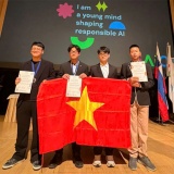 Việt Nam giành 3 huy chương tại Olympic Trí tuệ nhân tạo quốc tế 2026