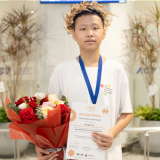 Cậu học trò thi vượt cấp, giành huy chương Olympic AI thế giới