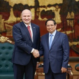 Thủ tướng Phạm Minh Chính tiếp Bộ trưởng Bộ Tình trạng khẩn cấp Liên bang Nga