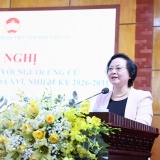 Phó Thủ tướng Phạm Thị Thanh Trà thông tin tới cử tri về lộ trình cải cách tiền lương, cắt giảm thủ tục hành chính