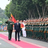 Thường trực Ban Bí thư chủ trì làm việc với Ban Thường vụ Quân đoàn 12