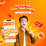 GPBank tung ưu đãi quét QR hoàn tiền 50.000 đồng, bắt nhịp làn sóng thanh toán số