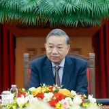 Tổng Bí thư tiếp các Bộ trưởng Trung Quốc nhân dịp Đối thoại chiến lược 3+3