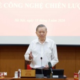 Tổng Bí thư Tô Lâm: Phát triển công nghệ chiến lược là việc không thể chậm trễ