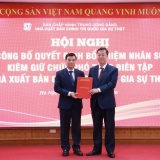 Đồng chí Nguyễn Thái Bình kiêm giữ chức Phó Tổng Biên tập Nhà xuất bản Chính trị quốc gia Sự thật