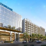 Hé lộ hình ảnh trụ sở mới của Eximbank tại trung tâm Hà Nội