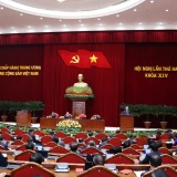 Thông cáo báo chí ngày làm việc thứ nhất Hội nghị Trung ương 2 khoá XIV