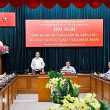 Thông qua Báo cáo kiểm tra, giám sát đối với Ban Thường vụ Thành ủy TPHCM