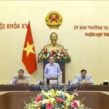 Bế mạc Phiên họp thứ 56 của Ủy ban Thường vụ Quốc hội