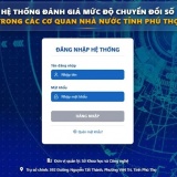 Phú Thọ nhân rộng phần mềm đánh giá, chấm điểm chỉ số chuyển đổi số