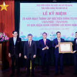 Học viện Chính trị khu vực IV kỷ niệm 20 năm thành lập và đón nhận Huân chương Lao động hạng Nhì