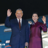 Tổng Bí thư, Chủ tịch nước Tô Lâm và Phu nhân lên đường thăm cấp Nhà nước đến Trung Quốc