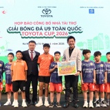 Khởi động Giải Bóng đá U9 toàn quốc Toyota Cup 2026