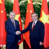 Tổng Bí thư, Chủ tịch nước Tô Lâm hội kiến Thủ tướng Trung Quốc Lý Cường