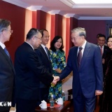 Tổng Bí thư, Chủ tịch nước Tô Lâm gặp mặt thân nhân các tướng lĩnh, chuyên gia, nhân sĩ hữu nghị Việt Nam - Trung Quốc