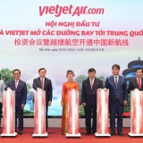 Vietjet công bố 5 đường bay mới tới Trung Quốc, thúc đẩy kết nối tăng trưởng Việt Nam – Trung Quốc