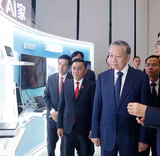 Tổng Bí thư, Chủ tịch nước Tô Lâm tham quan Trung tâm trí tuệ nhân tạo Trung Quốc-ASEAN