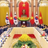 Tổng Bí thư, Chủ tịch nước Tô Lâm hội đàm với Tổng thống Hàn Quốc Lee Jae Myung