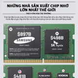 9 nhà sản xuất chip nhớ lớn nhất thế giới, Samsung và SK Hynix dẫn đầu