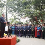 Tổng Bí thư, Chủ tịch nước Tô Lâm gặp gỡ, nói chuyện với bà con tại ĐỀN HÙNG