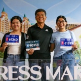 Hàng nghìn runner nhận BIB VnExpress Marathon Green Paradise Cần Giờ, háo hức trải nghiệm siêu đô thị ESG++