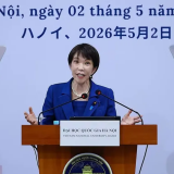 Thủ tướng Nhật Bản phát biểu chính sách tại Đại học Quốc gia Hà Nội