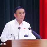 Thường trực Ban Bí thư Trần Cẩm Tú tiếp xúc cử tri tại Đà Nẵng