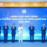 Phát động Giải thưởng Khoa học và Công nghệ Bảo Sơn 2026, tăng mức thưởng lên 140.000 USD