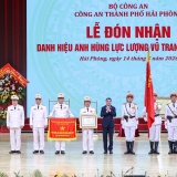 Thủ tướng Lê Minh Hưng trao danh hiệu Anh hùng tặng Công an Hải Phòng