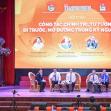 Công tác chính trị, tư tưởng chủ động ‘đi trước, mở đường’ trong kỷ nguyên mới