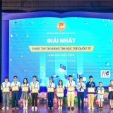Cuộc thi Tài năng Tin học trẻ quốc tế Hà Nội ghi dấu ấn với bảng thi AI đầu tiên
