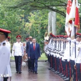 Lễ đón Tổng Bí thư, Chủ tịch nước Tô Lâm và Phu nhân thăm cấp Nhà nước tới Singapore